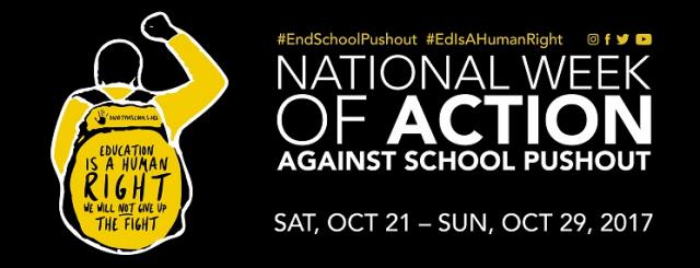 2017 National Week of Action Banner